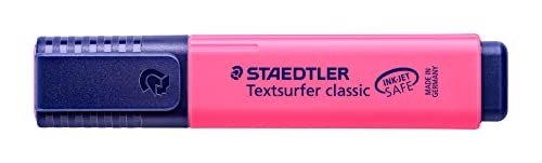 ⚡ BLITZDEAL (-78%) STAEDTLER 364-23 Textsurfer classic Textmarker, Keilspitze, circa 1 - 5 mm, 10 Stück im Kartonetui, pink