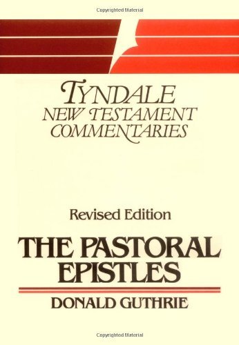 The Pastoral Epistles cover