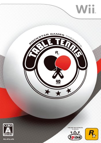 Wiiの名作・スポーツ・ゲーム人気投票&ランキング【Sports】 62位 Rockstar Games presents Table Tennisの画像
