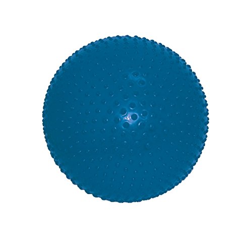 CanDo Exercise ball with NUBS / motoric ball / fitness ball - CanDo® Sensi ball - blue, 85 cm