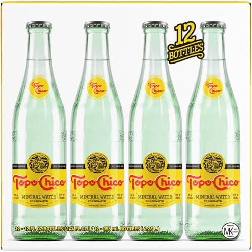 (Topo Chico, Water Mineral Carbonated, 12 Fl Oz(Pack of 12)