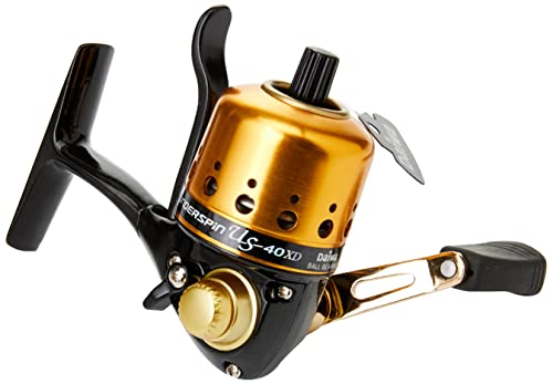 Daiwa US40XD-CP Underspin US XDSpincast Rolle, Ambi, 1-Kugellager, 4:1:1 Retrieve, Gold