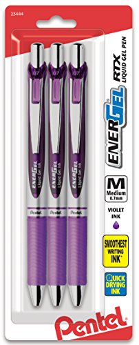 Pentel 756260 EnerGel RTX Retractable Gel Pens Medium