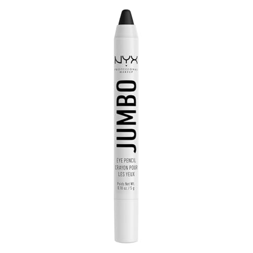 NYX PROFESSIONAL MAKEUP Jumbo Eye Pencil, Blendable Eyeshadow Stick & Eyeliner Pencil - Black Bean (Black)