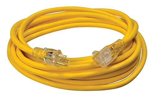Southwire 12/3 Heavy Duty Extension Cord 25-Foot Yellow
