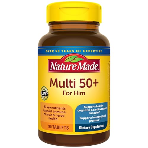 Nature Made Multivitamin For Men Over 50 Mens Multivitamins 50 Plus