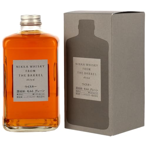 (-28%) Nikka I From the Barrel Blended Whisky I inklusive Geschenkverpackung I Kraftvoll würzige Eiche und fruchtige Karamellnoten I 51.4% Vol. I 500 ml