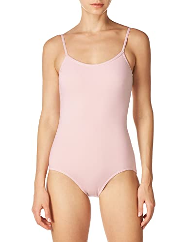 Capezio Women's Classic Camisole Leotard with Adjustable Straps, Pink, X-Large