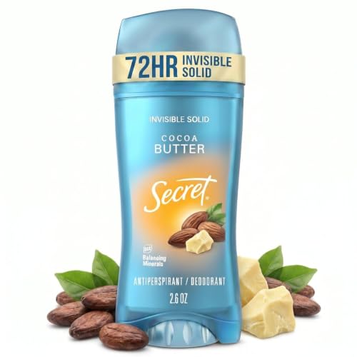 Secret Fresh Invisible Solid Antiperspirant & Deodorant for Women, Moonlit Orchid, 2.6oz