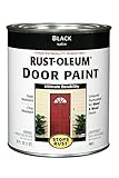 Rust-Oleum 238310 Front Door Paint, Black, 1-Quart — product image