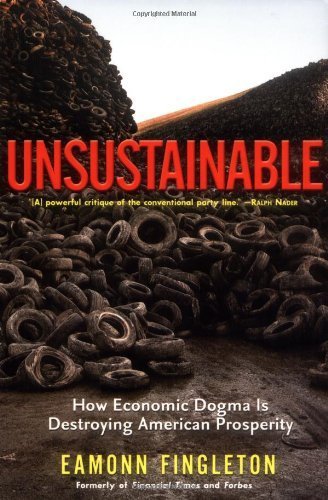 Unsustainable book cover