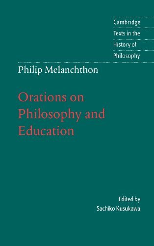 Orations on Philosophy and Education (By: Philipp Melanchthon,Christine F. Salazar,Sachiko Kusukawa) cover