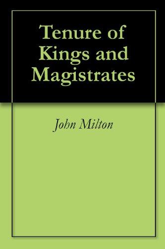 The Tenure of Kings And Magistrates (Short Story) book cover