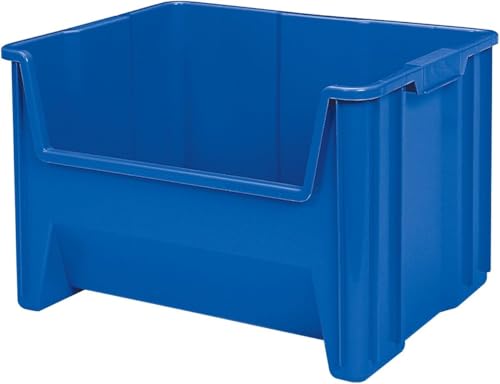 Akro-Mils Stak-N-Store Stapelbehälter aus Kunststoff, 3 Stück, 13017BLUE
