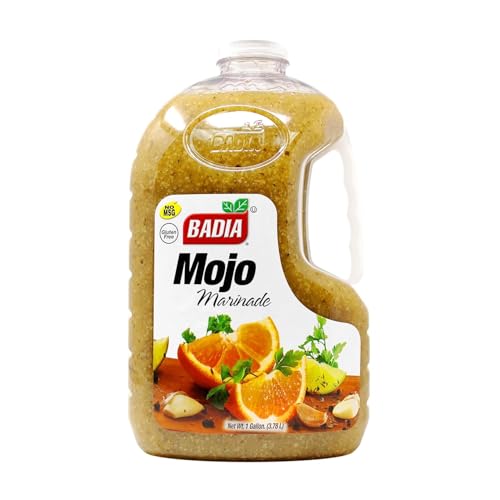 Badia Mojo Criollo Marinade, 128 Fl Oz (1 Gallon) – Authentic Marinade with Garlic, Citrus & Spices
