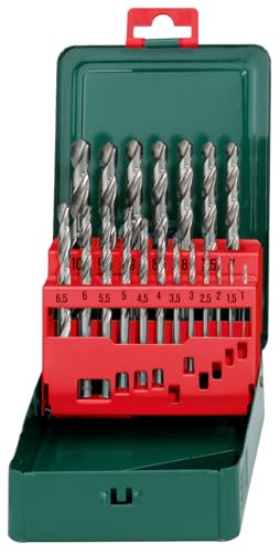 (-51%) metabo HSS-G-Bohrerkassette SP, 19-teiliges Spiralbohrer-Set für Metall