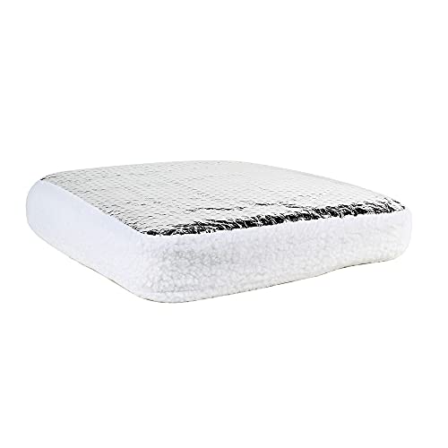 Camco Camper/RV Vent Insulator and Skylight Cover - Features 3 Layers to Reduce Heat Transfer & Increase A/C Efficiency - Fits Standard 14” Travel Trailer/RV Roof Vents (45192)