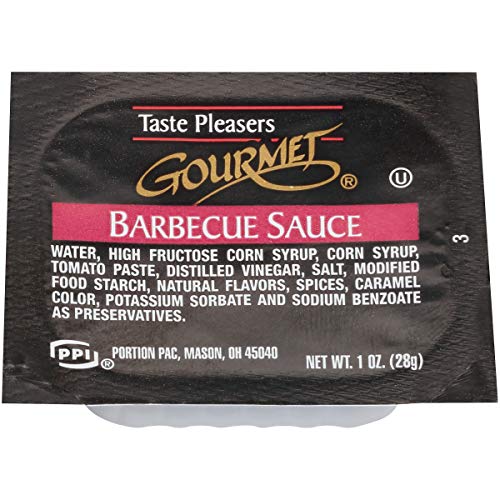 Taste Pleasers Gourmet Barbecue Sauce (1 oz Packets, Pack of 100)