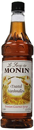 Monin Toasted Marshmallow, 48-Ounce Packages (Pack of 4)