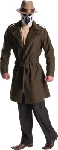 DC Comics Watchmen Rorschach Costume, Adult Extra-Large