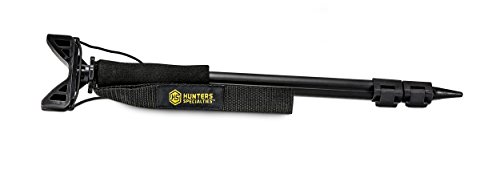 Hunters Specialties Shooter's Stick - Lightweight Aluminum Portable Adjustable Length Rest for Ground-Based Hunting