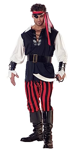 California Costumes, Cutthroat Pirate, Men's Costume, Medium