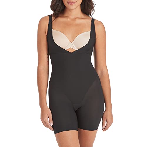 Maidenform womens Your Own Bra Singlet Fajas Fl2556 shapewear bodysuits, Black, Medium US