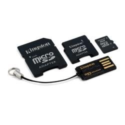 Microsd multi-kit - flashgeheugenkaart (microsdhc naar sd/Mini sd-adapters inbegrepen) - 8gb - class 4 - microsdhc (740617152265)