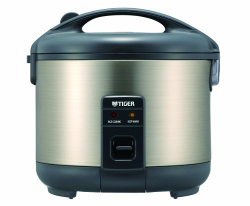 Tiger JNP-S10U 5.5-Cup Stainless Steel Rice Cooker and Warmer
