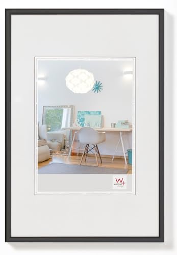 walther design Picture Frame Black 15 x 20 cm New Lifestyle Plastic Frame KV520B