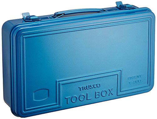 TRUSCO T-360 Trunk Tool Box, 14.6 x 8.7 x 3.7 inches (368 x 222 x 95 cm), BlueMini Tool Box 3 Drawer Micro Top Chest an