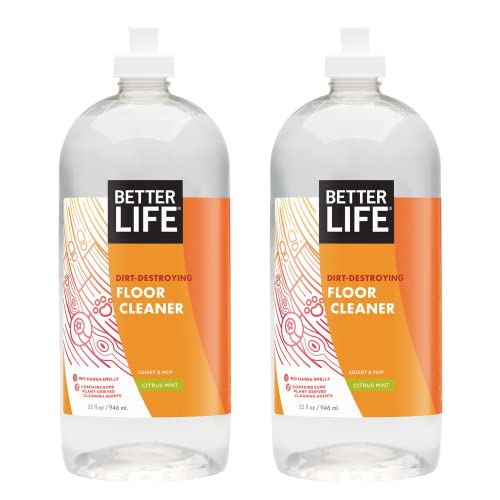 Better Life Floor Cleaner - Multipurpose for Wood, Tile, Laminate, Vinyl - Citrus Mint