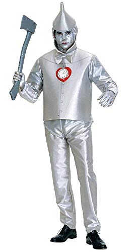 Rubies The Wizard of Oz: Tin Man Costume for Adults, Men's Plus