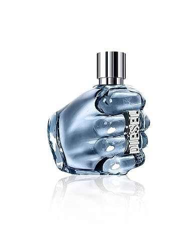 Diesel Only the Brave Eau de Toilette Spray Cologne for Men, Notes of Lemon, Rosemary, and Sensual Ambery Wood, Fresh and Powerful Fragrance, Long-Lasting, 1.7 FL. Oz.