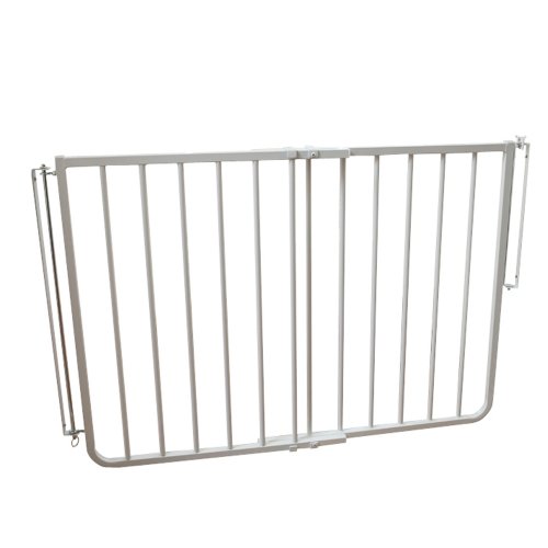 Cardinal Gates SS30 Stairway Special Baby Gate White Aluminum 27-42.5in