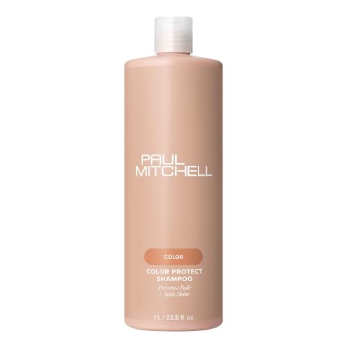 Paul Mitchell Color Protect Shampoo, Prevents Fade + Adds Shine, For Color-Treated Hair, 33.8 fl. oz