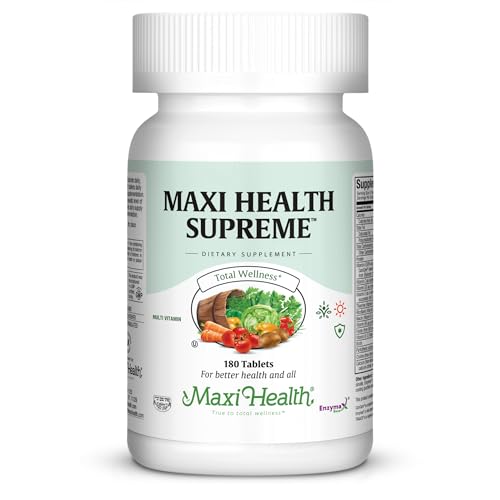 Maxi Health Supreme High Potency Daily Multivitamin with Minerals CoQ10