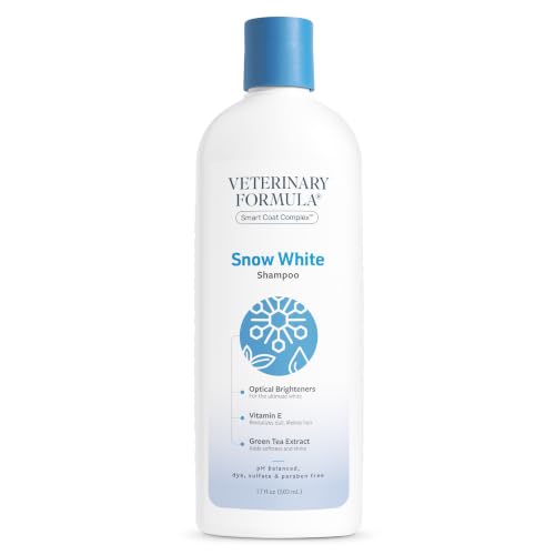 Veterinary Formula Smart Coat Whitening & Stain Remover Pet Shampoo, 17oz