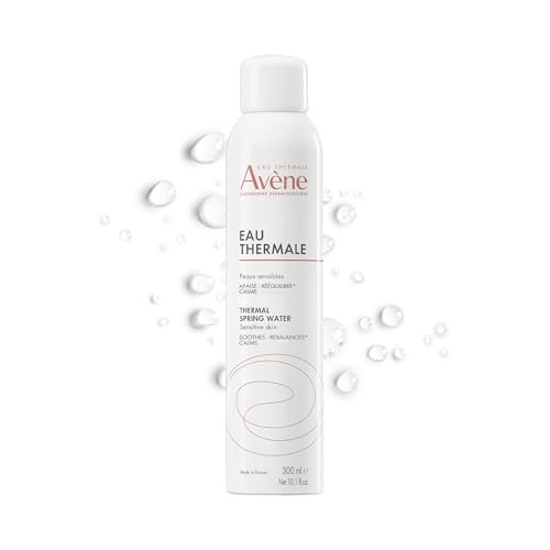 Avène Thermal Spring Water, Soothing Calming Facial Mist Spray for Sensitive Skin, Soothes, Softens + Calms Skin, Formulated with Mineral & Biological Properties 10.1 Oz