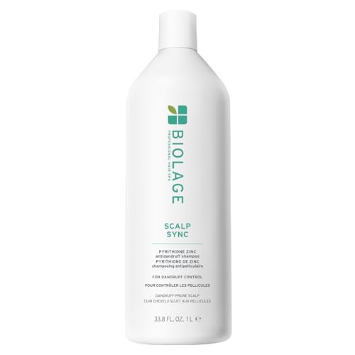 Biolage Scalp Sync Anti-Dandruff Shampoo – Controls Dandruff, 33.8 fl oz