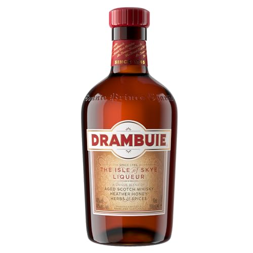 (-30%) DRAMBUIE – Scotch Whisky Likör – Mit Heidehonig, Kräutern & Gewürzen – Süß, würzig & komplex – 40% vol. – 0,7 l