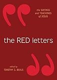 The Red Letters The Sayings And Teachings Of Jesus