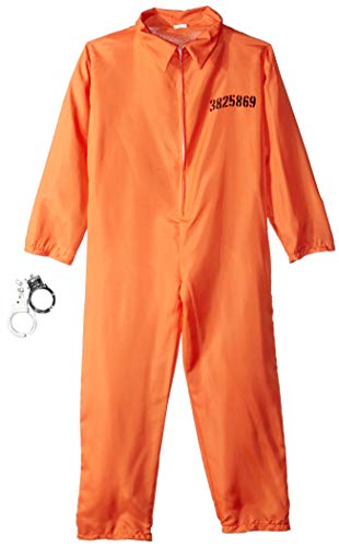 Fun World Got Busted Costume, Large 12-14, Multicolor