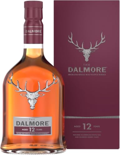 (-32%) The Dalmore 12 Jahre Single Malt Scotch Whisky mit Geschenkverpackung (1 x 0,7l)