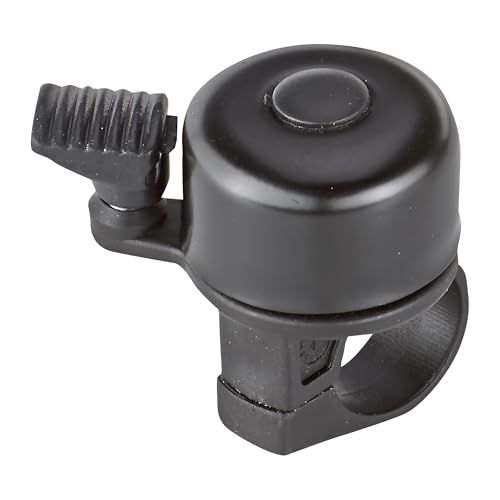 ⚡ BLITZDEAL (-65%) Prophete Mini-Fahrradklingel schwarz mit Aluminiumdeckel kompakte Bauweise einfache Montage am Lenker Ø 30 mm Höhe 22 mm