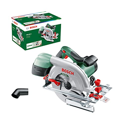 (-28%) Bosch Kreissäge PKS 66 A (Präzises Sägen in Holz, 1600 Watt, max. Schnitttiefe 66 mm, im Karton)