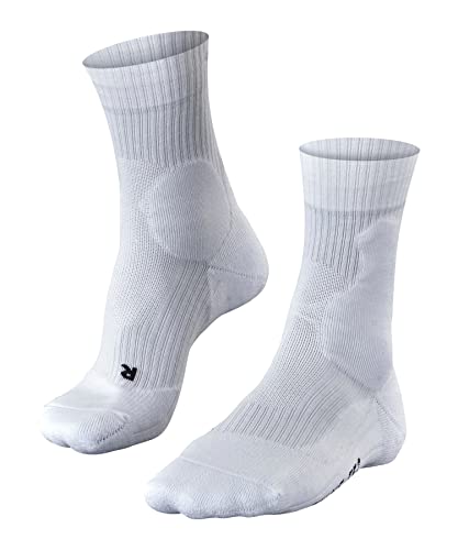 FALKE Men's TE2 M So Cotton Anti-Blister 1 Pair Tennis Socks, White 2000, 9.5-10.5