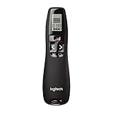 Logitech Wireless Presenter R800, PowerPoint Clicker with Green Laser Pointer, Wireless Presentation Clicker Remote