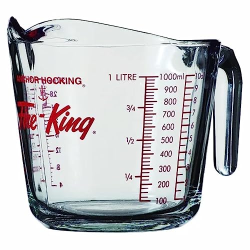 Anchor Hocking Fire-King 4-Cup Glass Measuring Cup
