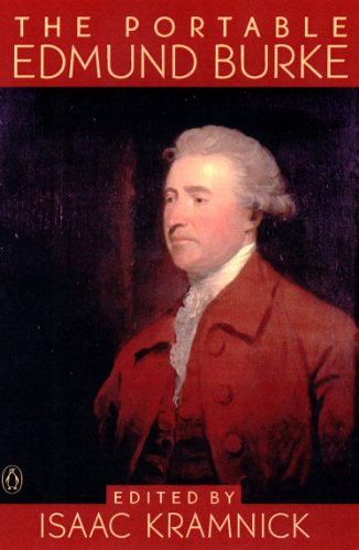 The Portable Edmund Burke (By: Edmund Burke) cover